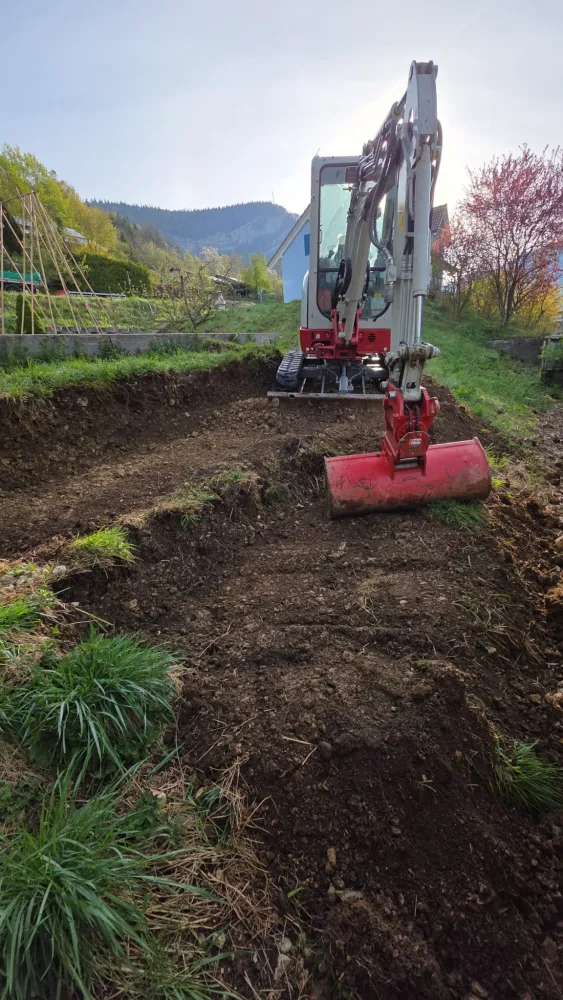 Réalisation terrassement — Etienne Terrassement